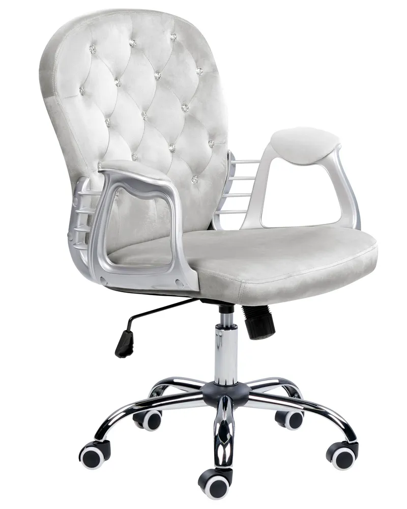 Office Chair Panne Light Grey PRINCESS