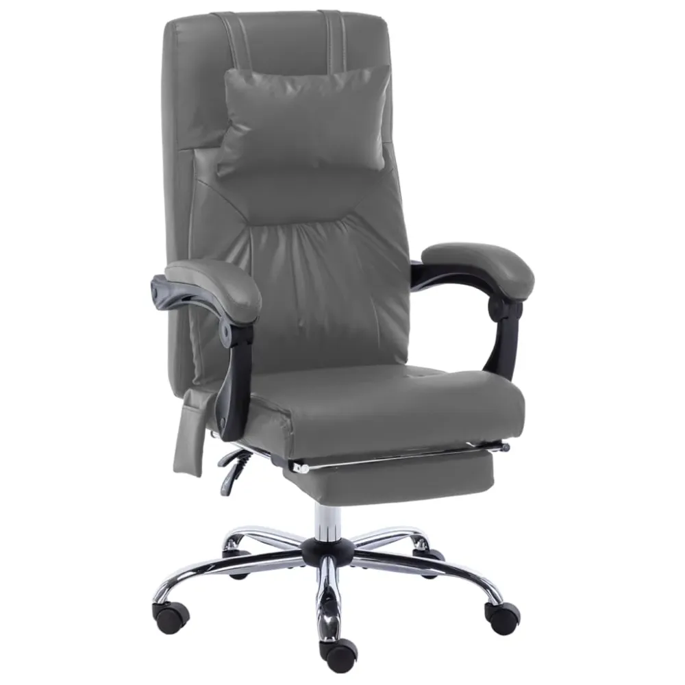 Organisateur de câbles Chaise fauteuil siège de bureau informatique étude de massage anthracite similicuir anthracite 02_0...