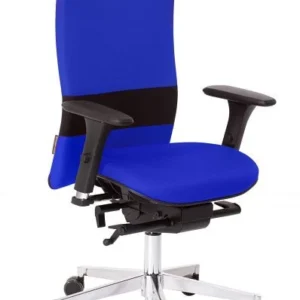 Professionnel Haute Qualité Chaise de bureau pivotante nexxtoffice Vita-Q avec accoudoirs 3D base en aluminium roulettes r...