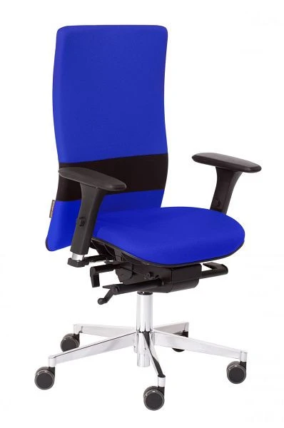 Professionnel Haute Qualité Chaise de bureau pivotante nexxtoffice Vita-Q avec accoudoirs 3D base en aluminium roulettes r...