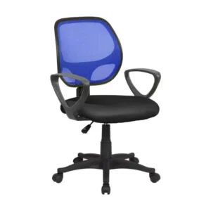 Protection de bord Chaise de bureau Geraldton, Chaise de travail en maille avec accoudoirs, Siège de bureau ergonomique,...