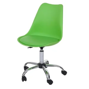 Protection de bord Chaise pivotante MCW-B15, similicuir, vert