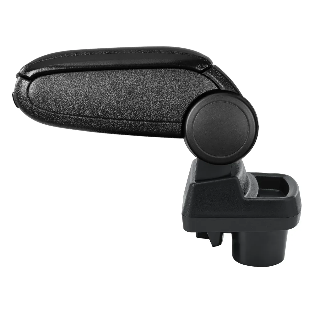 Équipement de Bureau Ergonomique Accoudoir central pour Opel Corsa F à partir de 2019 simili noir avec surpiqûre noir 03_0...
