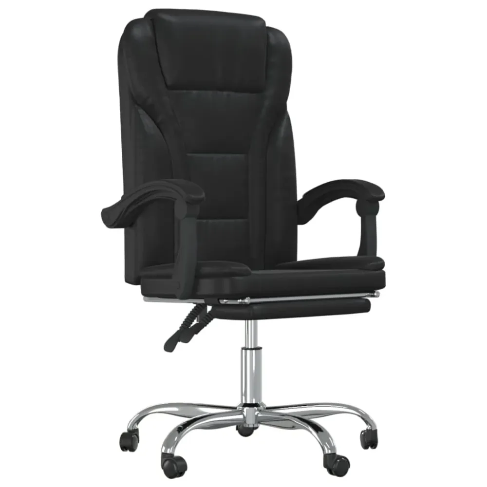 Équipement de Bureau Ergonomique Chaise fauteuil siège pivotante de inclinable de bureau informatique étude similicuir noi...