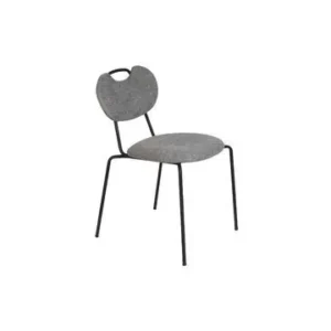 Équipement de Bureau Ergonomique Chaise en tissu gris Aspen Blanc pur Label - 79cm