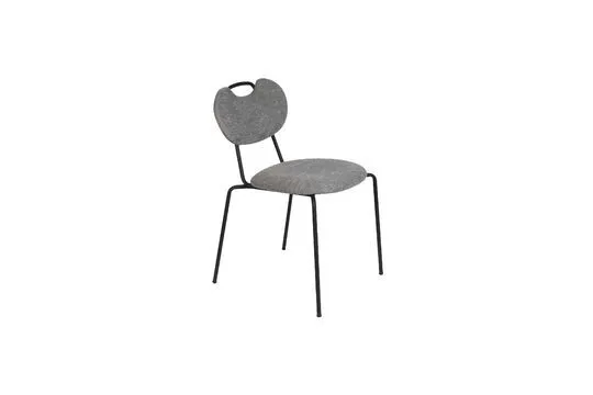 Équipement de Bureau Ergonomique Chaise en tissu gris Aspen Blanc pur Label - 79cm