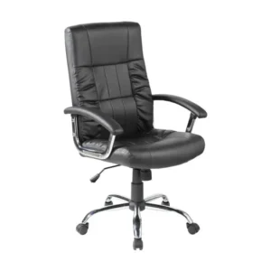 Support réglable pour Chaise de bureau Melton, Chaise de direction avec accoudoirs, Chaise de bureau ergonomique, 69x64h10...