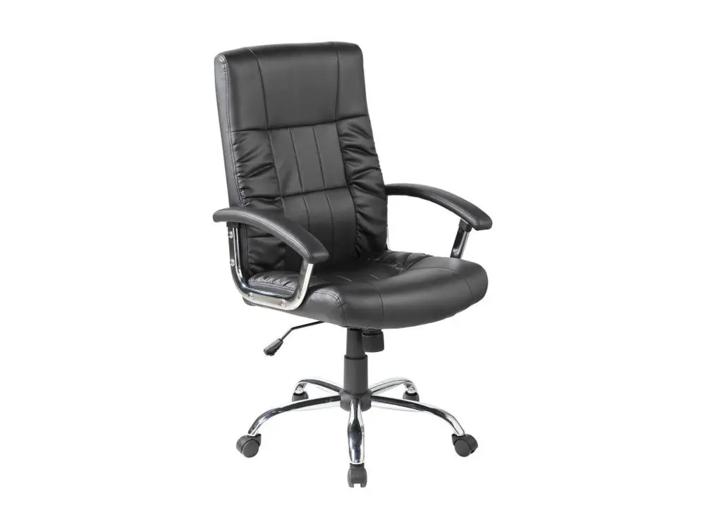 Support réglable pour Chaise de bureau Melton, Chaise de direction avec accoudoirs, Chaise de bureau ergonomique, 69x64h10...