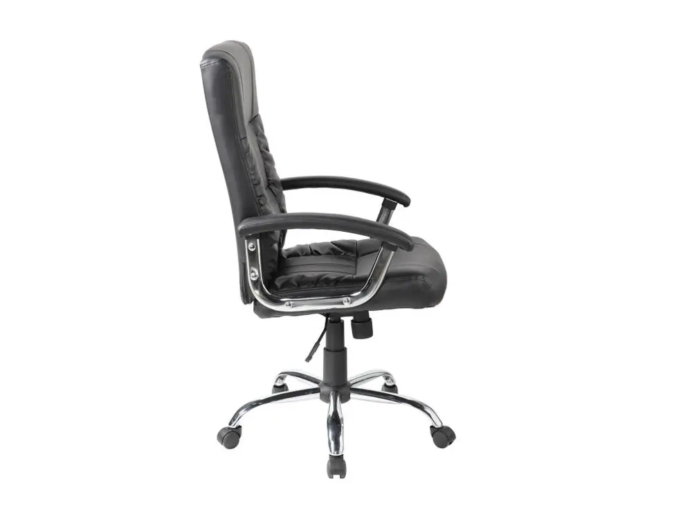 Support réglable pour Chaise de bureau Melton, Chaise de direction avec accoudoirs, Chaise de bureau ergonomique, 69x64h10...