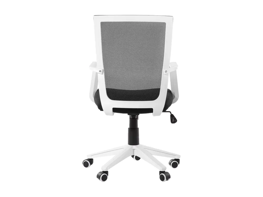 Système de suspension Chaise de bureau noire réglable en hauteur RELIEF