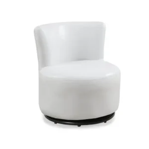 Système de suspension Chaise JuvéNile - Pivotante / Simili-Cuir Blanc