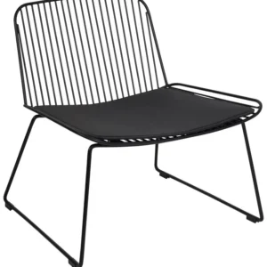 Système de suspension Chaise en métal noir SNORUM