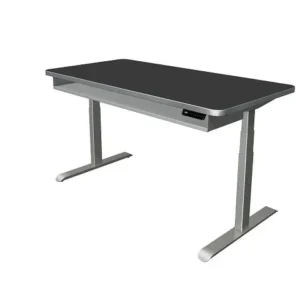 Kerkmann Move 4 Sélect table debout/assise L 1600 x P 800 mm réglable en hauteur électriquement de 620 à 1270 mm anthracit...