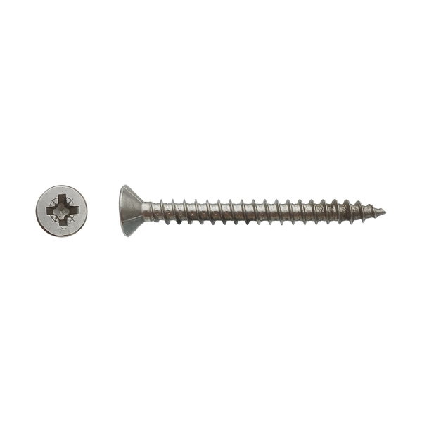 Vis pour panneaux agglomérés tête fraisée Pozidriv® Inox A2 - 3 x 25 mm - BIVI