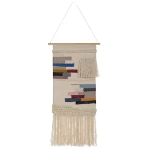 Professionnel Haute Capacité Décoration murale en macramé écru ATHANI