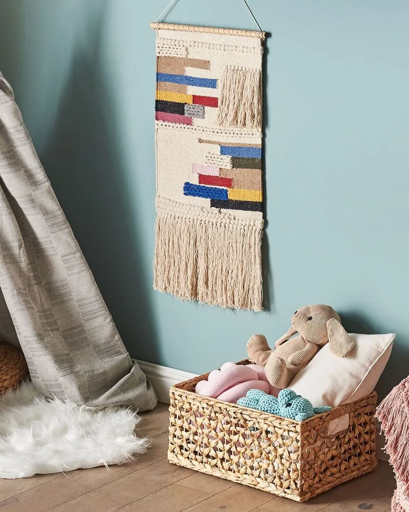 Professionnel Haute Capacité Décoration murale en macramé écru ATHANI