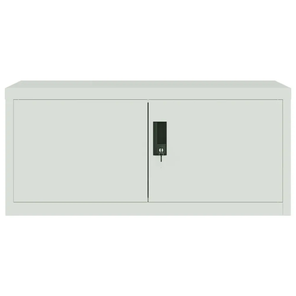 Armoire de bureau caissons à tiroirs verrouillable meuble de bureau 90 x 40 x 40 cm acier gris net DEC024542