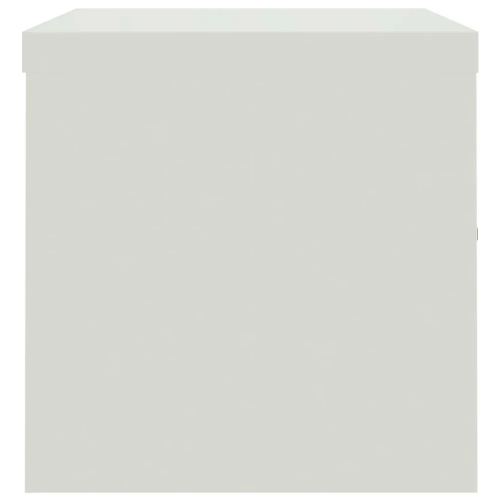 Armoire de bureau caissons à tiroirs verrouillable meuble de bureau 90 x 40 x 40 cm acier gris net DEC024542