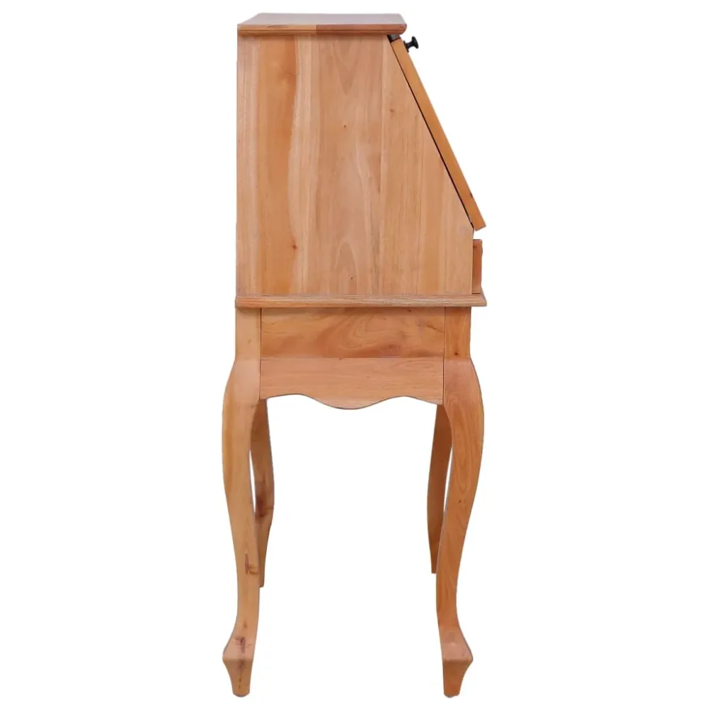 Bureau compact Bureau table poste de travail meuble d'ordinateur informatique étude secrétaire 78 x 42 x 103 cm bois d'aca...