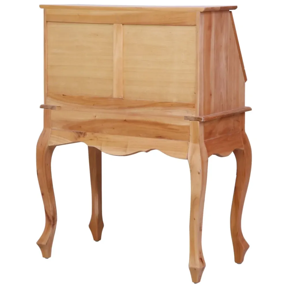 Bureau compact Bureau table poste de travail meuble d'ordinateur informatique étude secrétaire 78 x 42 x 103 cm bois d'aca...