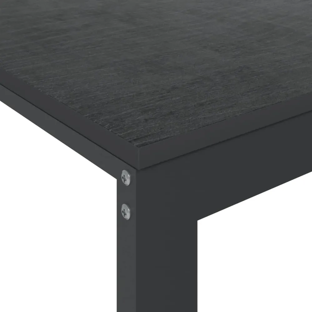 Bureau d'angle Bureau table poste de travail meuble d'ordinateur informatique étude d'ordinateur 110 x 60 x 73 cm bois d’i...