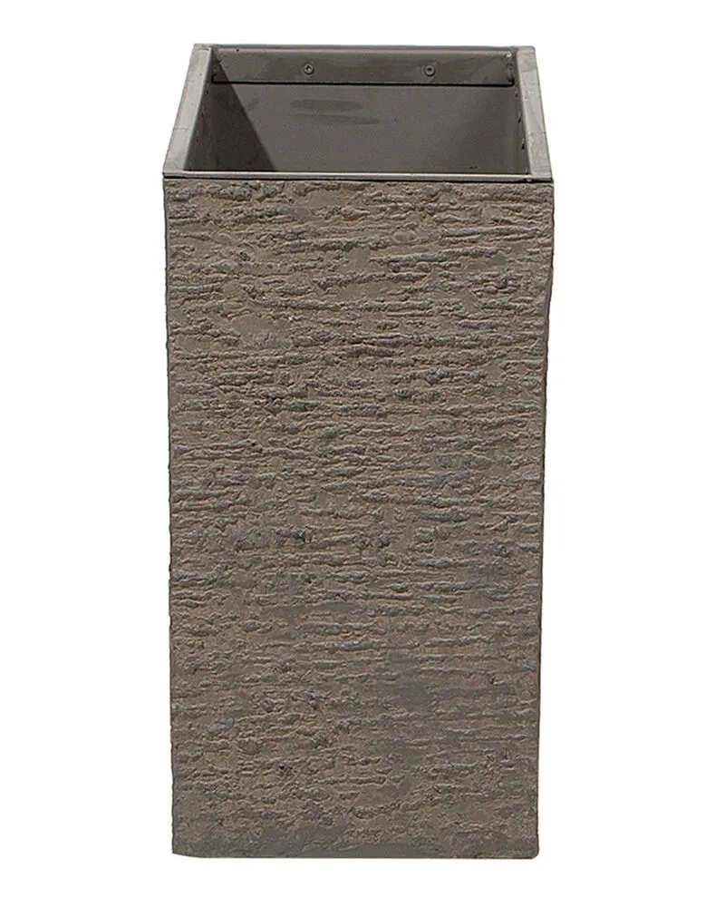Bloempot donkerbruin 25x60x45 cm EDESSA