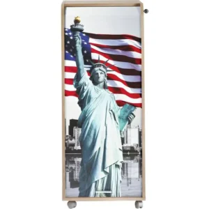 Caisson de Bureau Chêne Naturel 108 cm - Coloris: Liberté 505 avec Logiciels Préinstallés