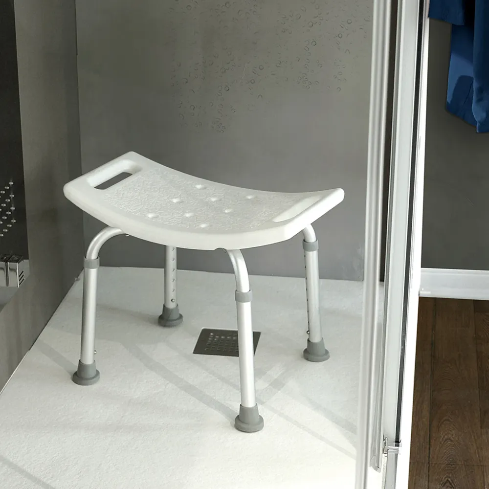 Organiseur avec Wi-Fi Tabouret réglable Gedy modèle Friend en aluminium et polyéthylène - blanc