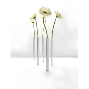 Organiseur Électronique Vases magnetiques Gris argent PA Design