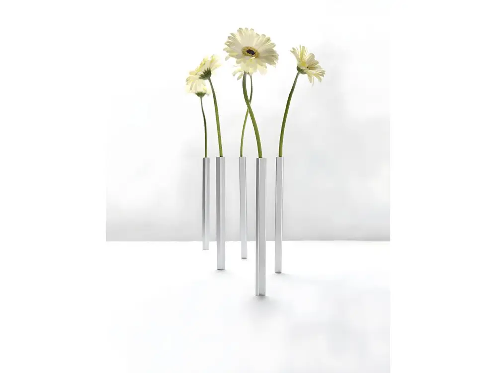 Organiseur Électronique Vases magnetiques Gris argent PA Design