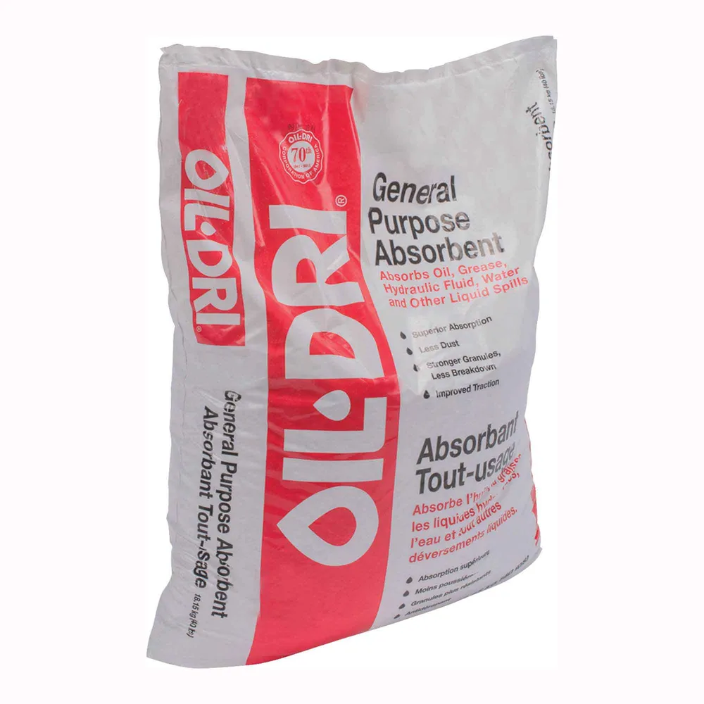 Absorbant tout-usage, 18,15 kg avec Garantie 2 Ans