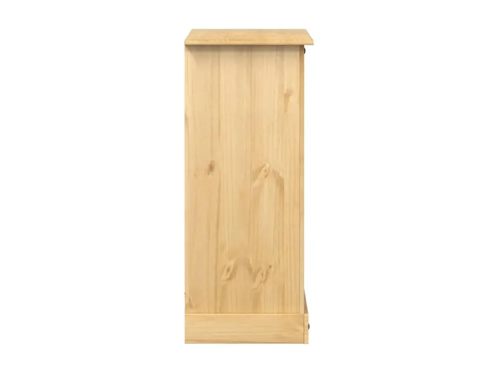 Commode Corona 92x48x114 cm bois massif de pin