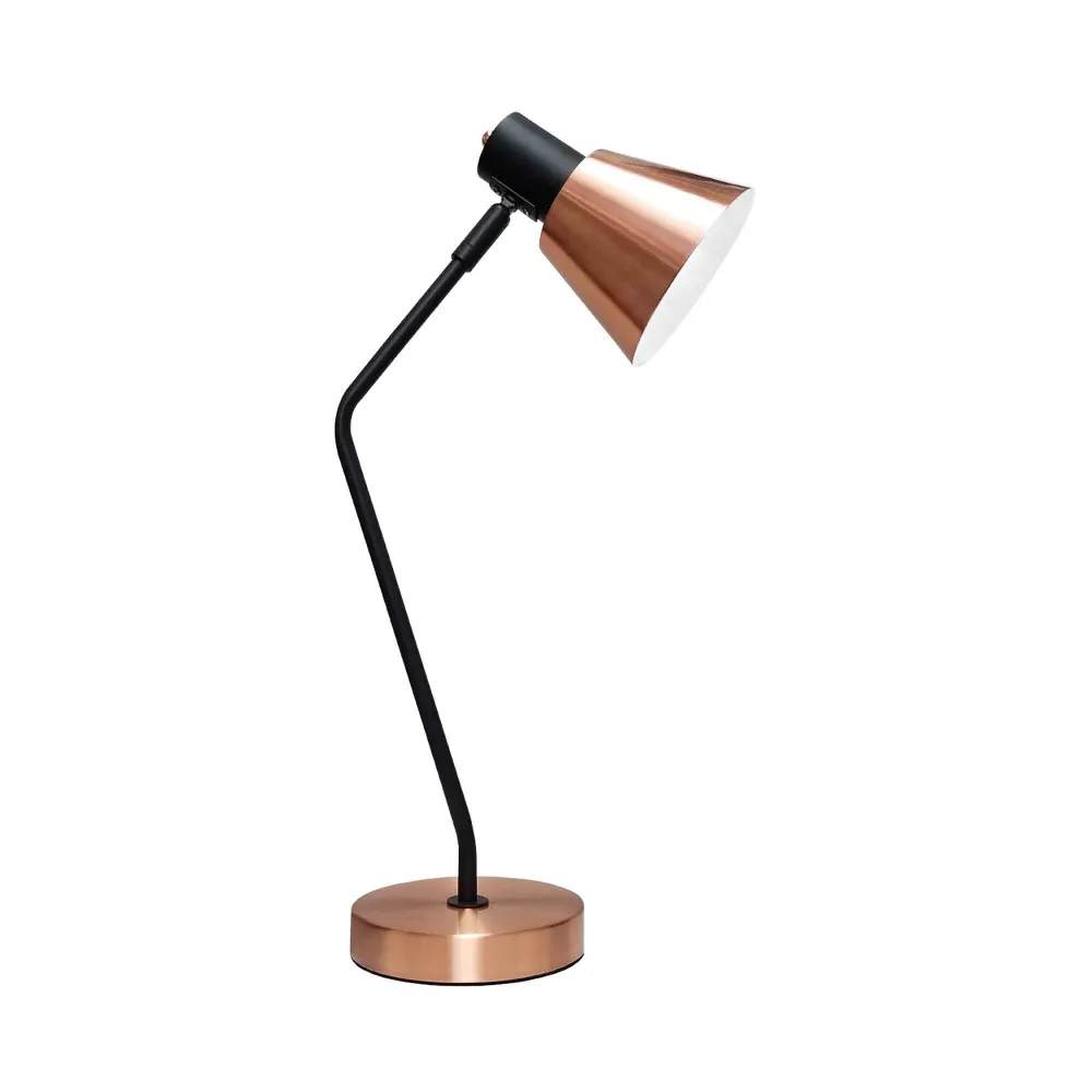 Économique et Silencieux Lampe de bureau Madison avec tête élastique, 19"