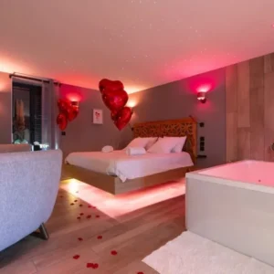 Domaine du Moulin 71 - La Suite Spa avec Bac de Récupération