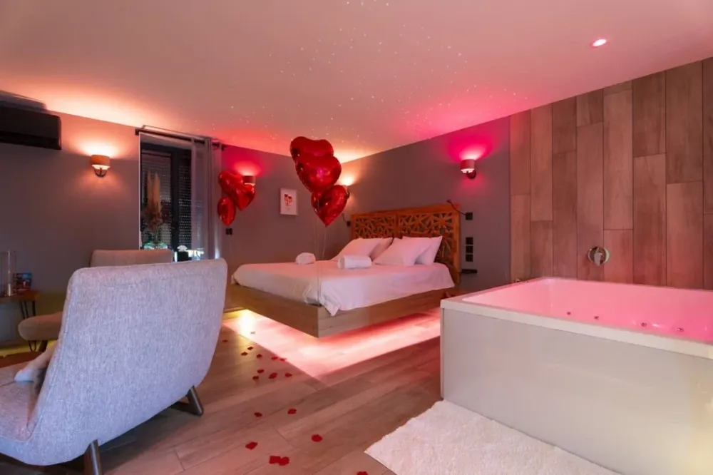 Domaine du Moulin 71 - La Suite Spa avec Bac de Récupération