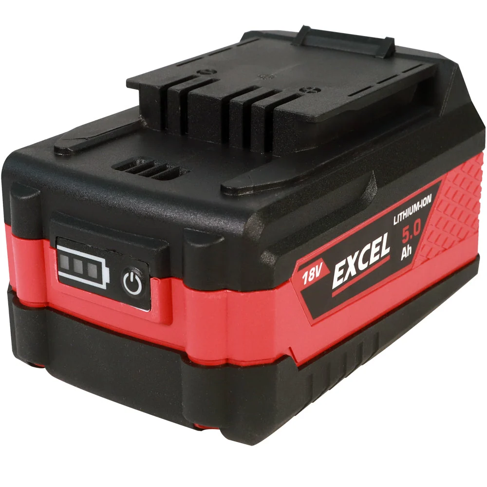 Excel 18V 5.0Ah Li-ion Battery Compact pour Bureau