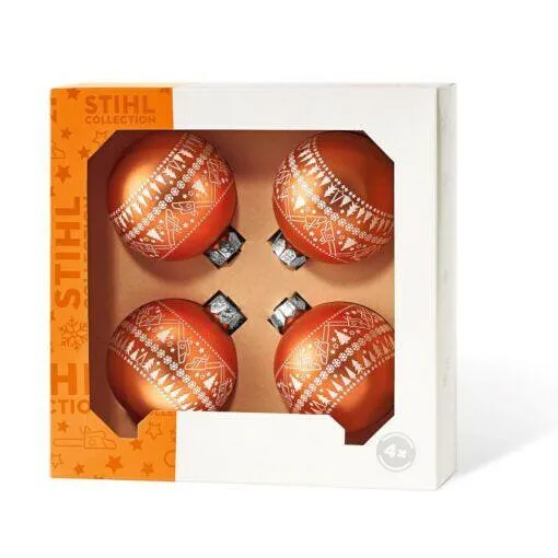 Set de boules de Noël STIHL - Seconde chance | Livraison Rapide
