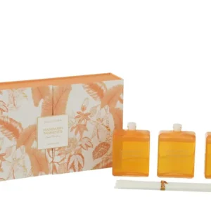 Boite 3 huile senteur mandarin moments orange 22,5x5x13,5cm pour Bureau à domicile