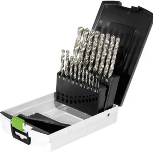 Boîte de forage Festool Mèche en acier HSS HSS D 1-10 Sort / 19 UE: 19 pièces 498981 commander à bas prix avec 5 compartim...