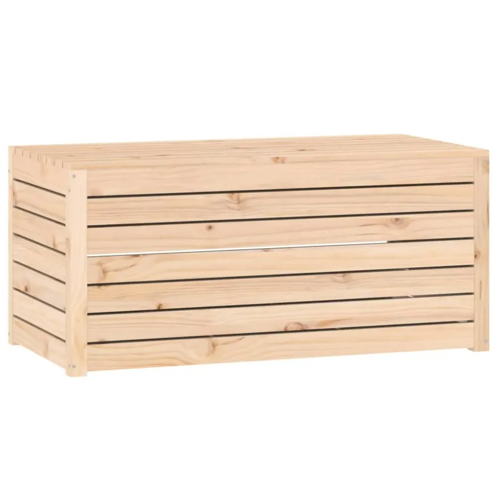 Boîte de jardin 101 x 50,5 x 46,5 cm bois massif de pin 02_0012986 Design minimaliste