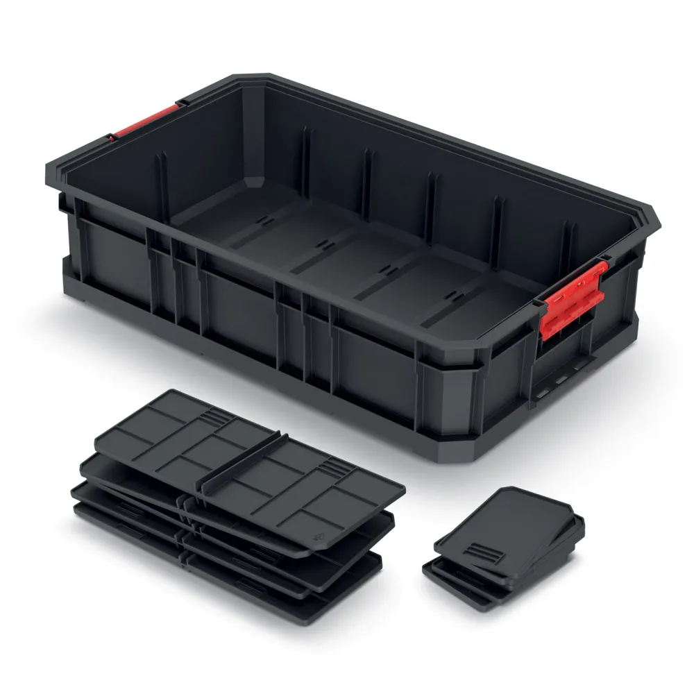 Boîte à outils KISTENBERG MODULAIRE SOLUTION 10 PLUS KMS553510S 520 x 327 x 125 mm