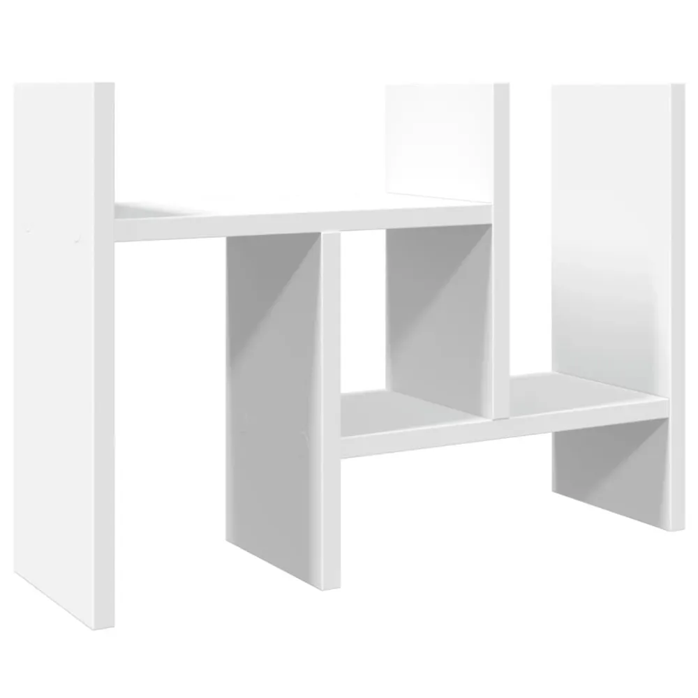 Organisateur armoire de bureau 34,5 x 15,5 x 35,5 cm bois d'ingénierie Blanc pur 02_0043550