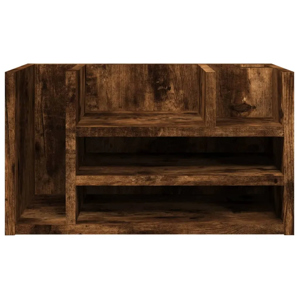 Organisateur armoire de bureau 44,5 x 24 x 25 cm bois ingénierie Chêne fumé 02_0043568 en Plastique ABS