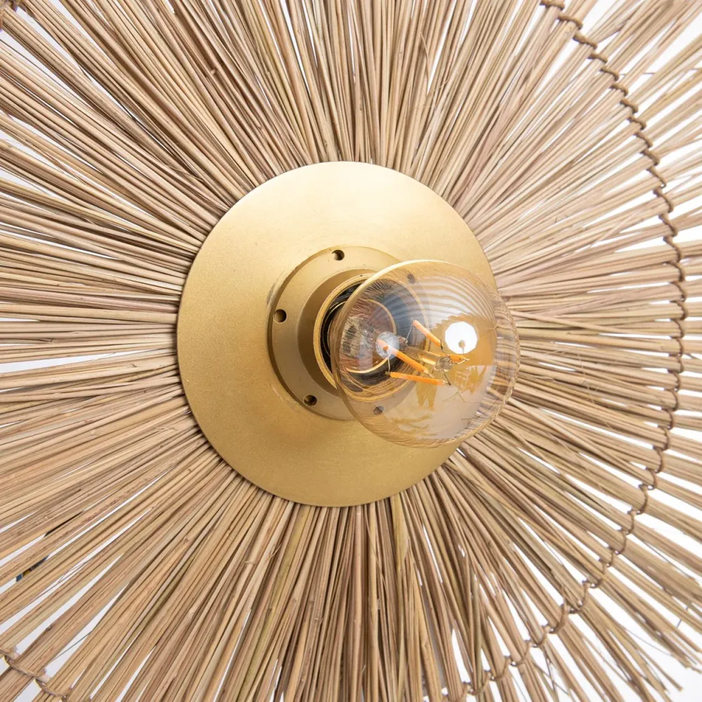 Beausoleil Wall Lamp - Brut Gold - M