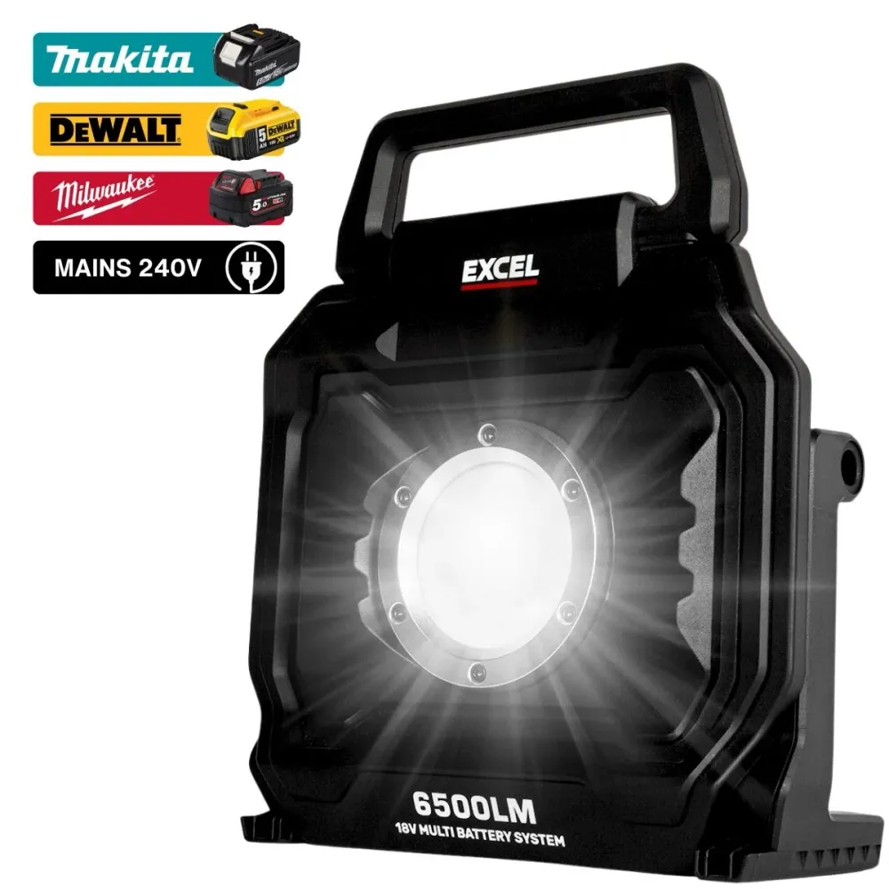 Bureau avec rangement Excel 18V LED Work Light 6500 Lumens