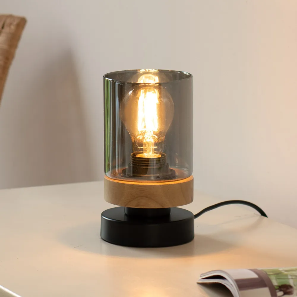 Bureau avec rangement Lampe à poser Pasqual
