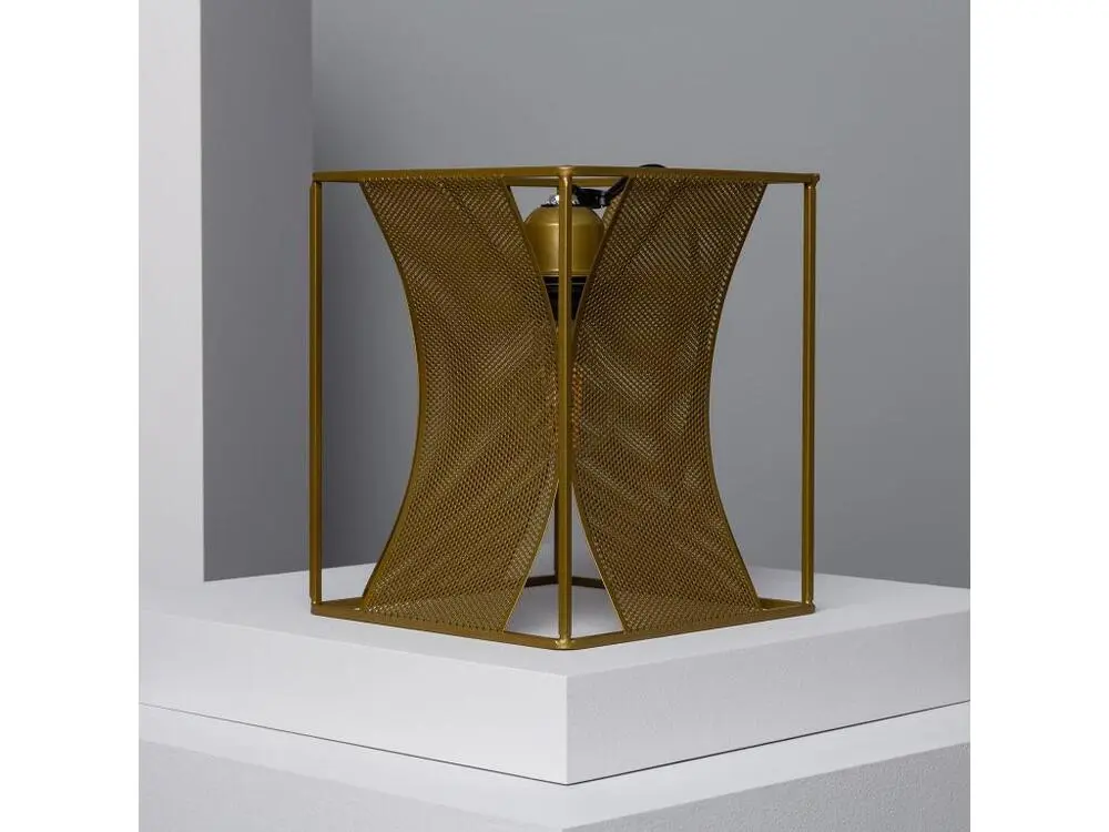 Bureau avec rangement Ledkia Lampe à Poser Métal Auro Doré