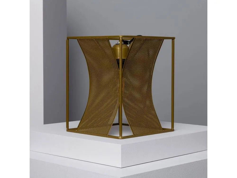Bureau avec rangement Ledkia Lampe à Poser Métal Auro Doré