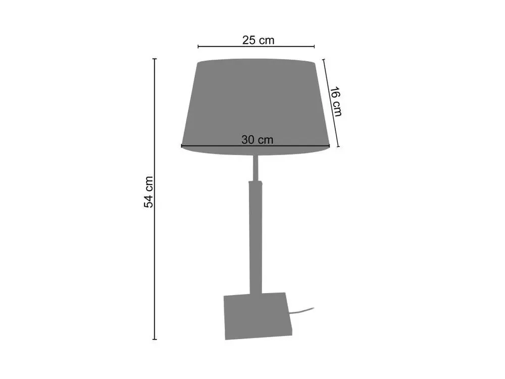 Bureau à caisson HOD B - Lampe poser colonne bois naturel et blanc
