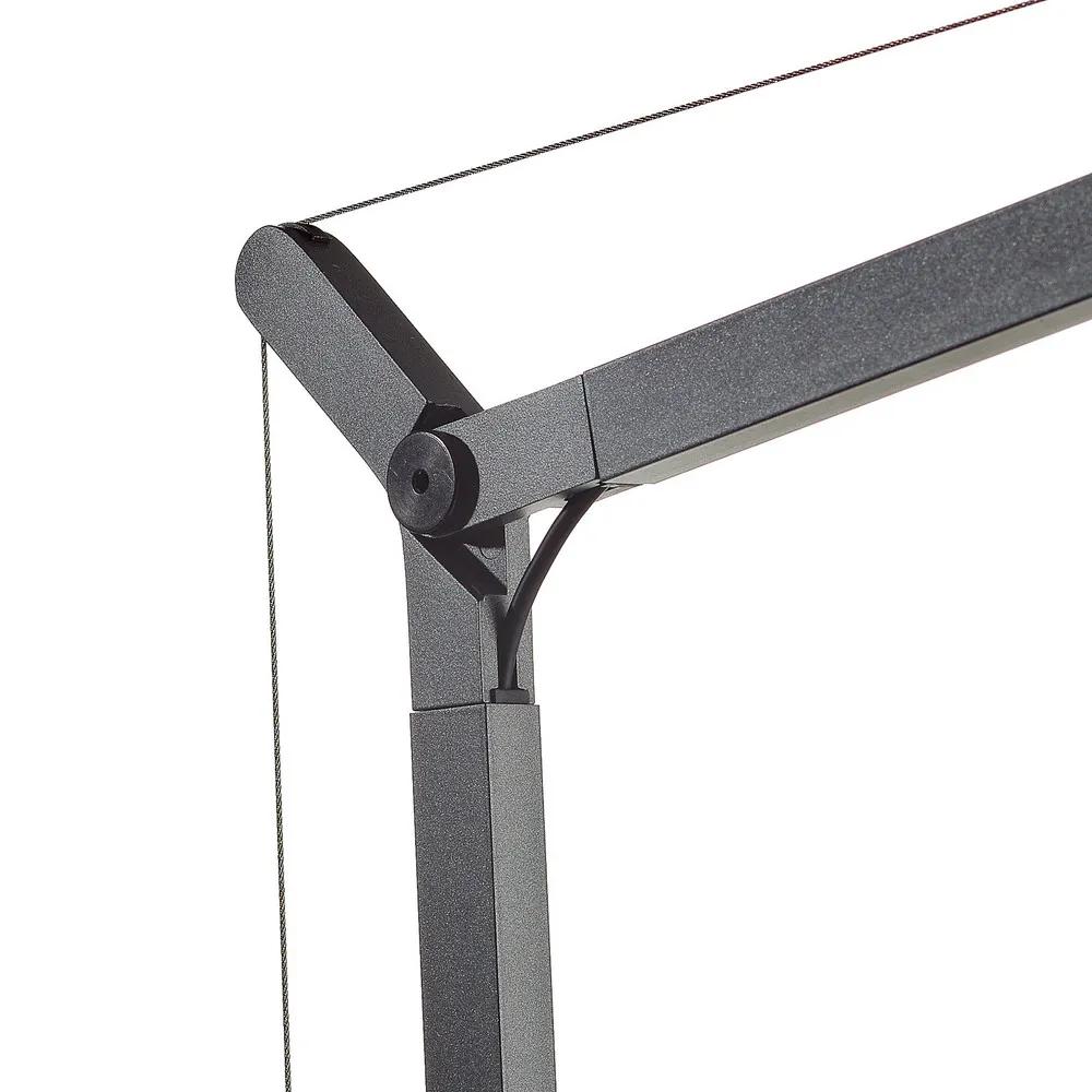 Bureau d'angle Lampe à poser LED de designer Demetra, 3 000 K